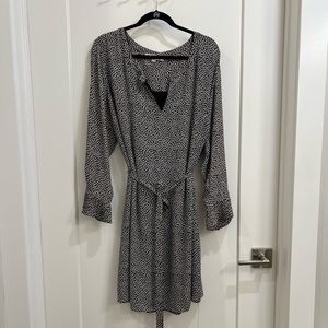 Loft Floral Patterned Shift Dress